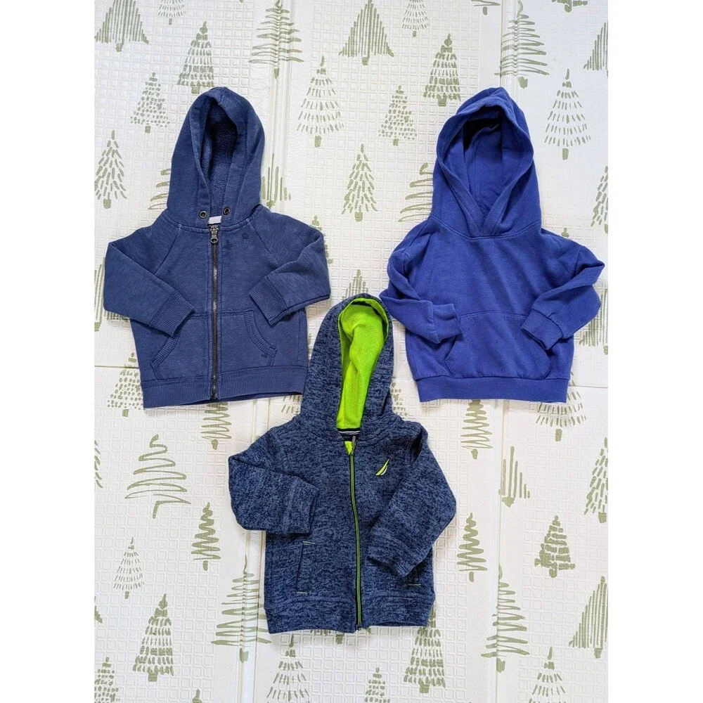 Toddler Boy 12M Clothes Lot 11 Pc Nike Puma Nautica Carters Hoodie Sweatpants